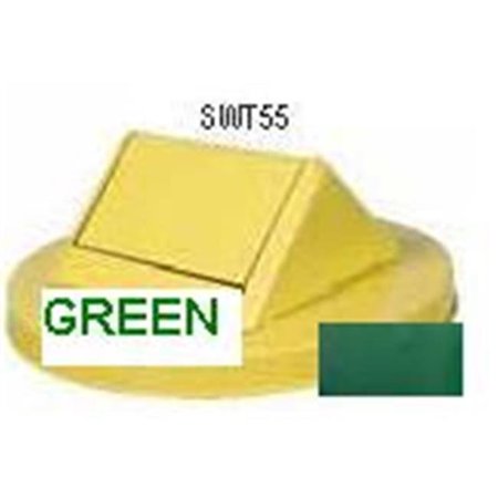 WITT INDUSTRIES Witt Industries SWT55GN Swing top drum lid- green SWT55GN